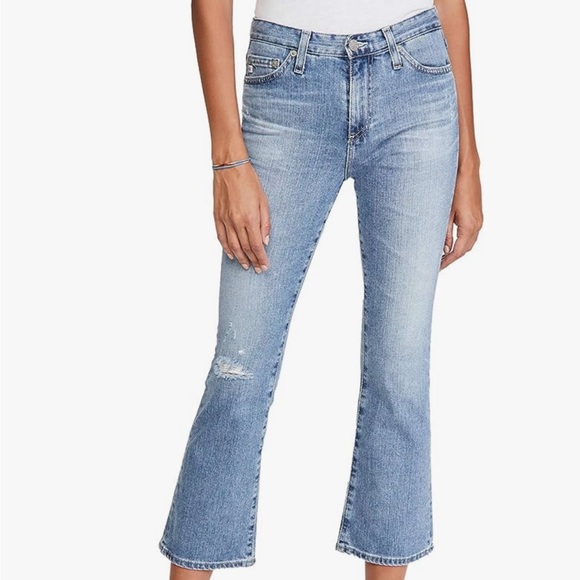 Ag Adriano Goldschmied Denim - AG Jodi Crop Jeans Adriano Goldschmied high rise slim flare crop